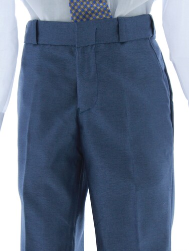Traje de Vestir Niño Tres Piezas Color Azul 2916 1 a 16 Años.
