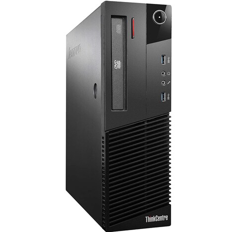 CPU Lenovo sff m93p core i7  con 8gb y 500 GB HDD +240gb SSD con Windows 11 Equipo clase A, Reacondicionado