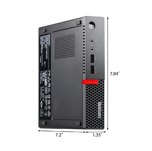  Oferta! PC Lenovo Tiny m710q   Intel Core i5-6400 con 4gb y 500Gb  HDD Monitor lcd de 22 Equipo clase A, Reacondicionado