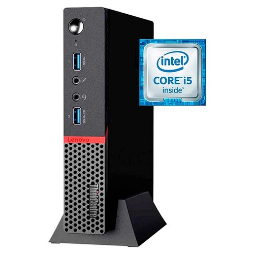  Oferta! PC Lenovo Tiny m700   Intel Core i5-6400 con 8gb y 500Gb  HDD Monitor lcd de 22 Equipo clase A, Reacondicionado