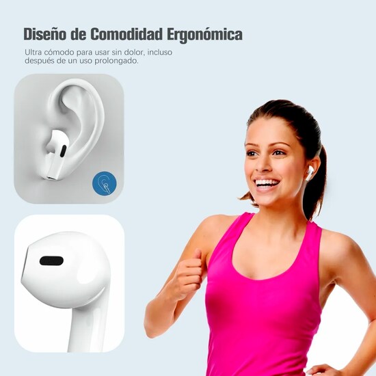 1 hora audifonos inal�mbricos in ear manos libres aut119