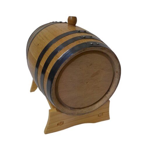 Barrica de roble 3L personalizable para reposar Tequila