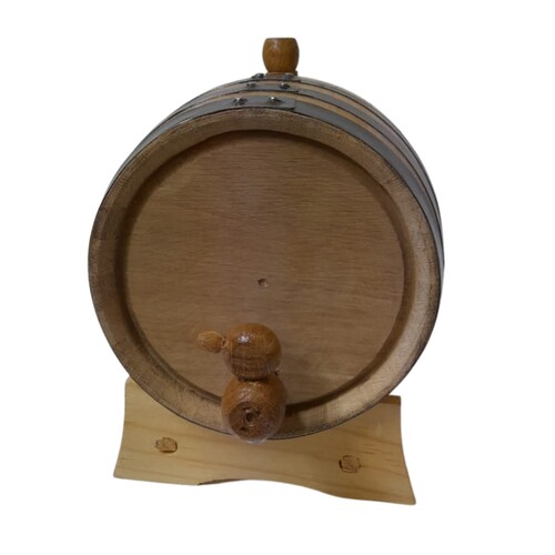 Barrica de roble 3L personalizable para reposar Tequila