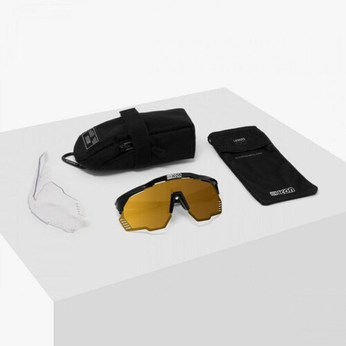 Lentes Scicon Aerowing Carbon Gafa Deportiva Ciclismo Unitalla Varilla Carbón