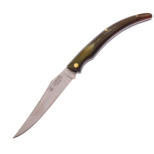Cu453A Cudeman Navaja Caza Hoja Tipo Estilete Cuerno S Fda.