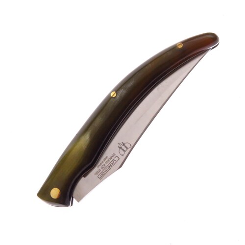 Cu453A Cudeman Navaja Caza Hoja Tipo Estilete Cuerno S Fda.