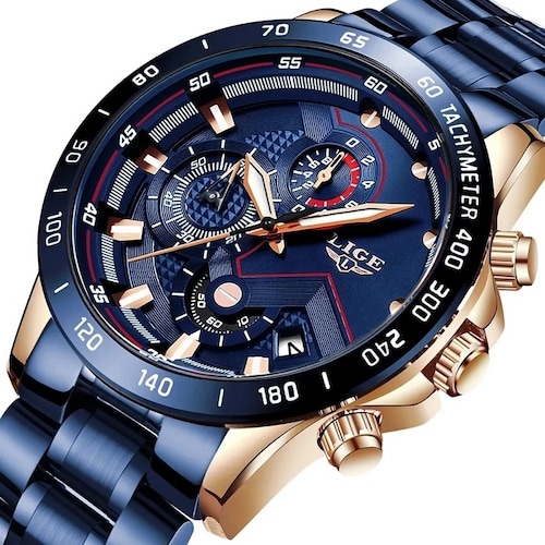Reloj Deportivo Impermeable Para Hombre Lige