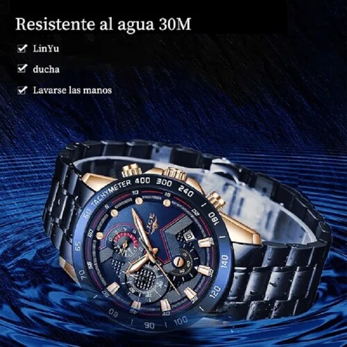 Reloj Deportivo Impermeable Para Hombre Lige