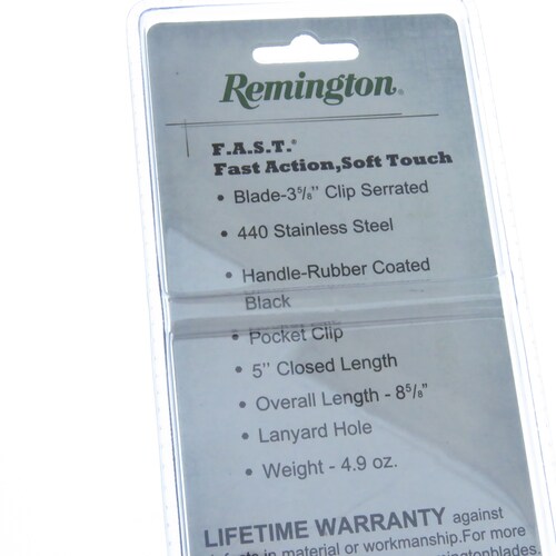 R18220 Remington Sport Fast Navaja Asistida Filo Combo.