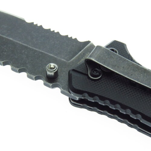 Swbg9Bs Smith & Wesson Border Guard Navaja Tactica C Clip