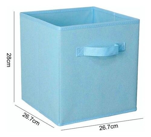 Caja De Almacenamiento Plegable No Tejida 3pz, Portátil