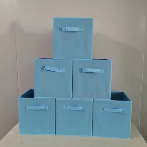 Caja De Almacenamiento Plegable No Tejida 3pz, Portátil
