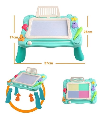 Kit De Tablero Acrílico LED Para Dibujo, De 30x20 Cm, Con 7 Bolígrafos De Colores Y Soporte, Ideal Para Arte Y Aprendizaje En Familia, Luz LED Para Uso Nocturno