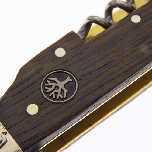 Bo110183 Boker Navaja Camp Knife Madera De Roble C Fnda
