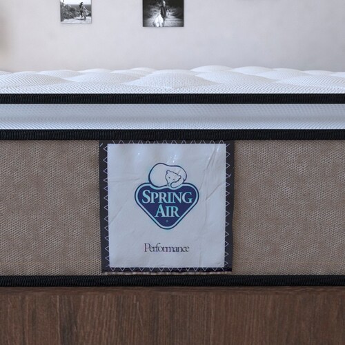 Colchón Individual Allegro Valencia Spring Air Ortopédico con Colchoneta PILLOW TOP