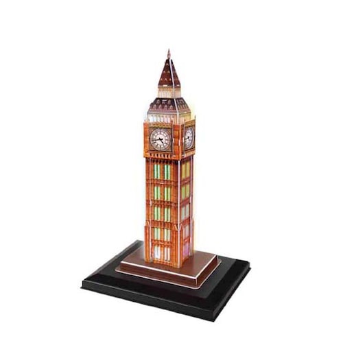 ROMPECABEZAS 3D BIG BEN ILUMINACION CON LED SERIE ARQUITECTONICOS