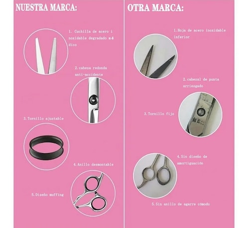 Tijeras Profesionales Para Peluquero 