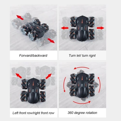 Vehículos A Control Remoto 4wd 2.4ghz Negro