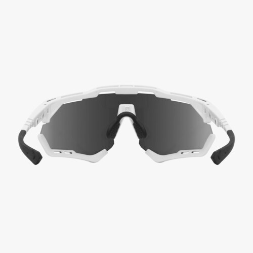 Lentes Scicon Aeroshade Xl Gafa Deportiva Ciclismo Blanco / Lente Rojo Unitalla Varilla Blanca