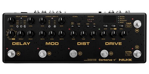 Procesador Nux De Efectos Para Guitarra NME-3 CERBERUS
