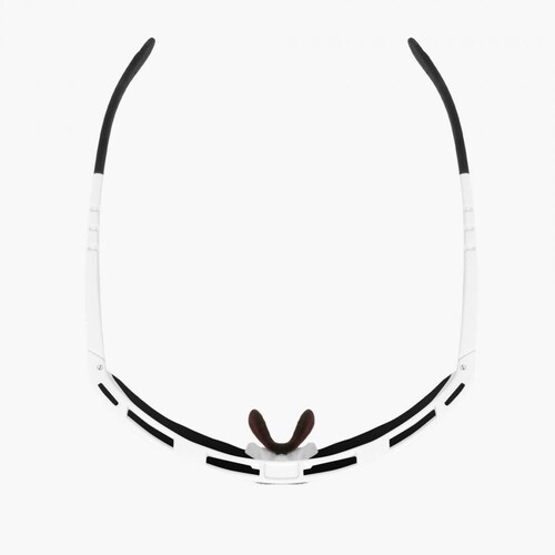 Lentes Scicon Aeroshade Kunken Gafa Deportiva Ciclismo Blanco / Lente Plateado Unitalla Varilla Blanca