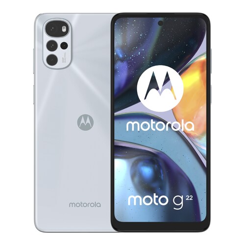 Celular Motorola Moto G22 Blanco 4GB + 128GB Desbloqueado