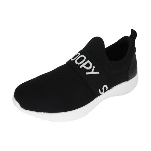 Tenis Sneakers Snoopy PEANUTS slip on para Dama PN-302