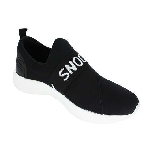 Tenis Sneakers Snoopy PEANUTS slip on para Dama PN-302