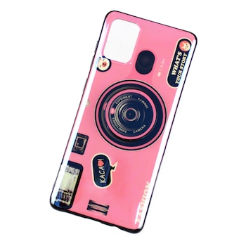 Funda Triche Diseño Pecera Corazones Para Galaxy A22 - 5g Color Rose Gold