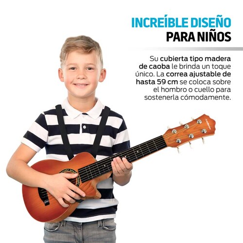 Guitarra para Niños de 4 a 12 años con Correa Ajustable Redlemon