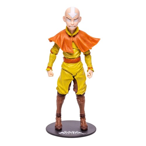 McFarlane Gold Label Figura de Accion: Avatar - Aang en Estado Avatar 7 Pulgadas.
