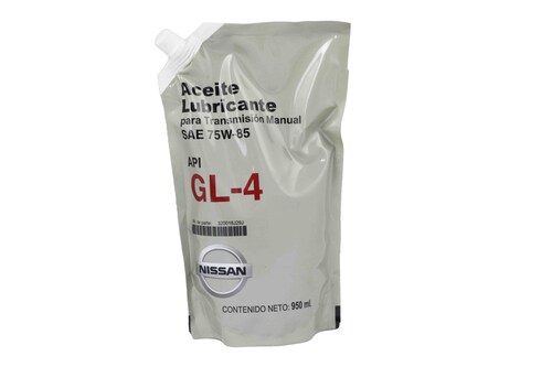 Aceite para transmisión manual 1 lt original Nissan 75w85.
