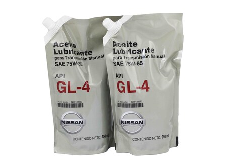 Aceite para transmisión manual 1 lt original Nissan 75w85.