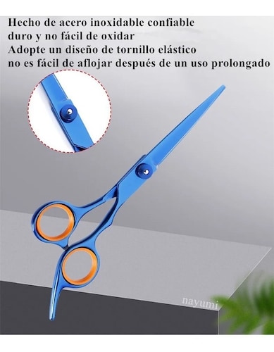 Kit 4 Tijeras Estilista De Acero Inoxidab