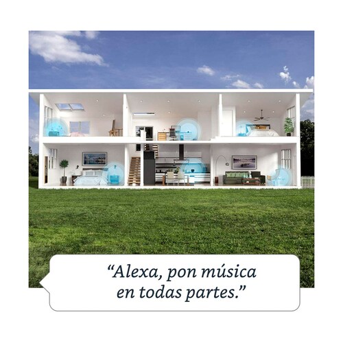 Bocina Inteligente Echo Dot 4th Gen Con Asistente Virtual 110V/240V Bluetooth