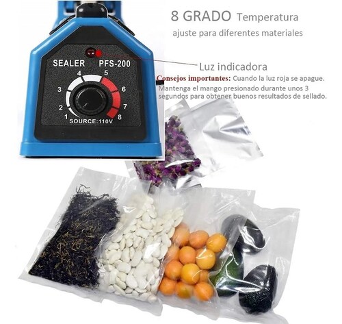 Selladora Térmica Manual De Bolsa Plastica