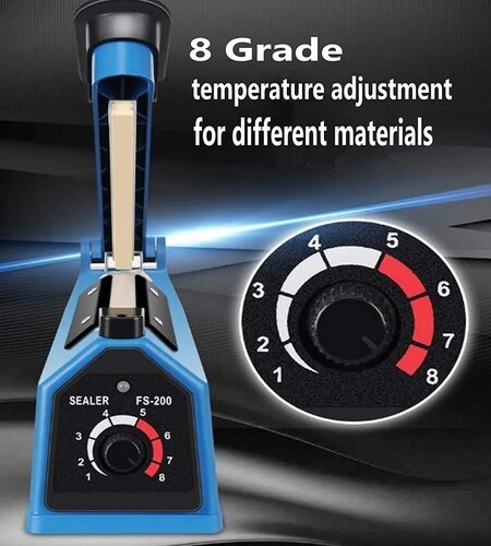 Selladora Térmica Manual De Bolsa Plastica
