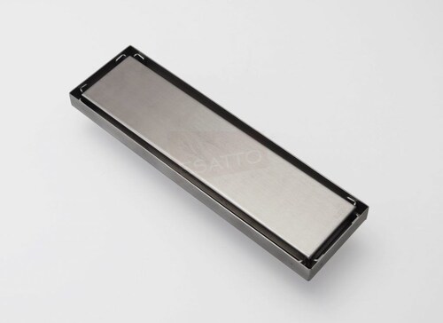 Esatto® Coladera Desagüe Invisible Inox Lujo 30x8cms He-008