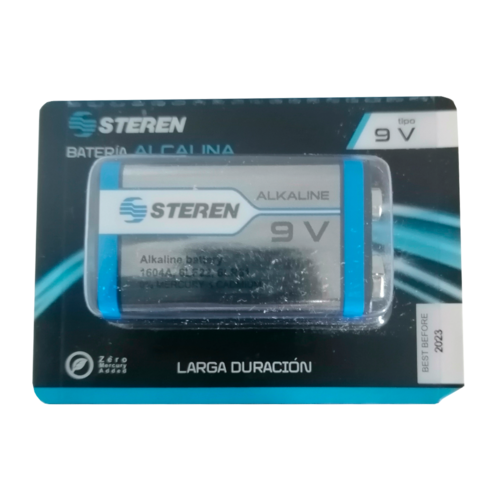 Bateria O Pila Cuadrada Alcalina De 9v