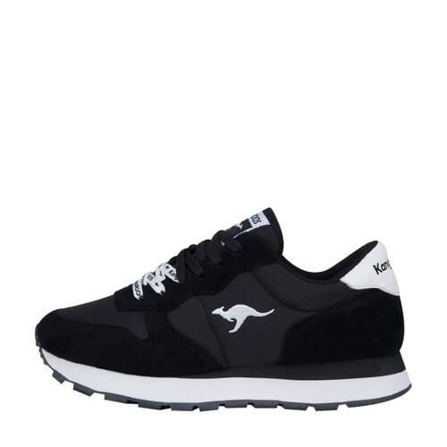 Tenis Casual Urbano Choclo Kangaroos color Negro para Mujer 0011 986886