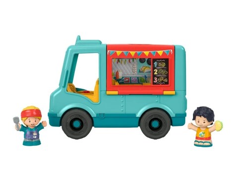 Fisher-Price Little People, Camión de Alimentos  Foodtruck ¡Comamos Juntos!