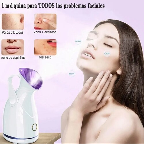 Vaporizador Facial Nano Iónico Hidratante  