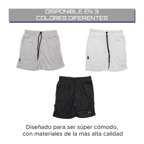 Short Deportivo para Hombre, Shorts para Gym o para Entrenamiento, Talla L, Marca Red Baboon