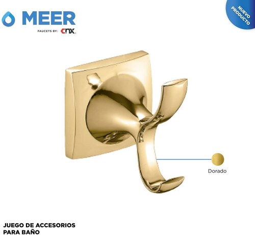 Accesorios para Baño, Color Dorado, Incluye todo lo que tu baño necesita