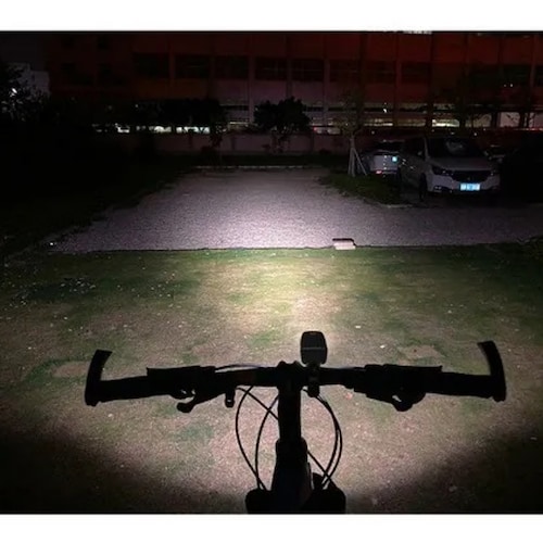 Lámpara Led T6 Recargable 1000 Lm Impermeable Para Bicicleta