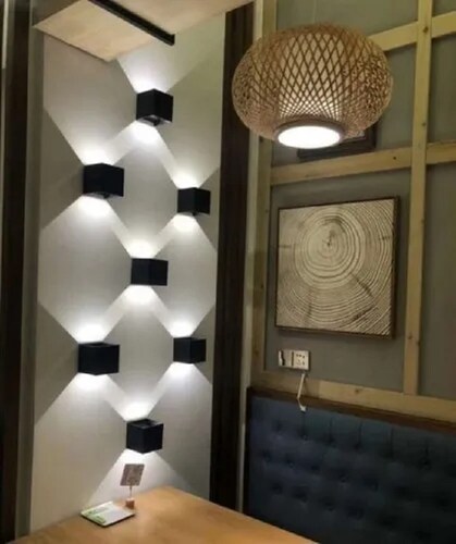 2 Lámparas Led 7w De Pared