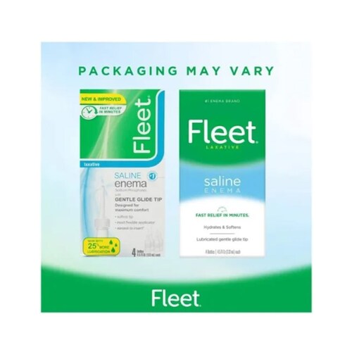 FLEET ENEMA 4.5 OZ 133 ML REGULAR (PAQUETE DE 8) KIT DE 8