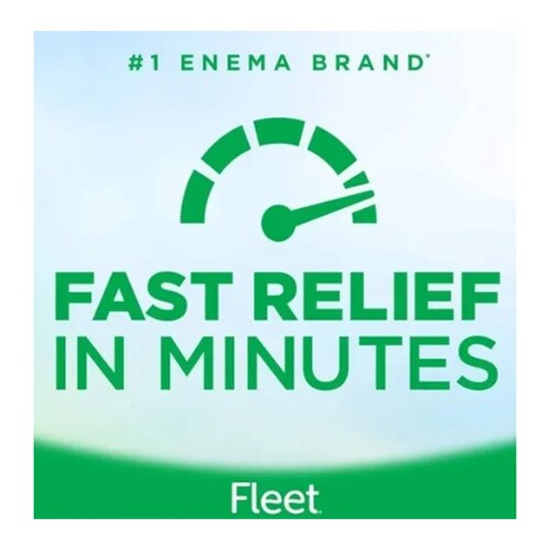 FLEET ENEMA 4.5 OZ 133 ML REGULAR (PAQUETE DE 8) KIT DE 8
