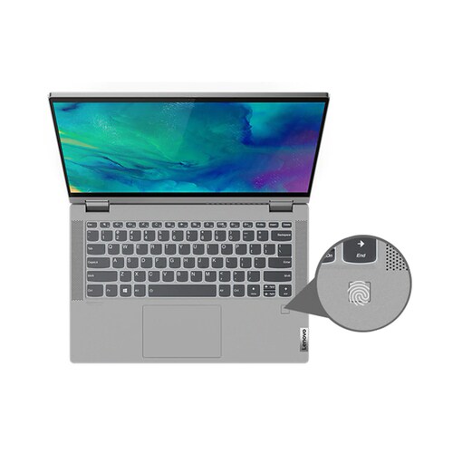 Laptop Lenovo Flex 5 14ITLOS CORE I3 Ram 4 GB Disco en Estado Solido 128GB Pantalla 14 Pulgadas Windows 11 - Plata