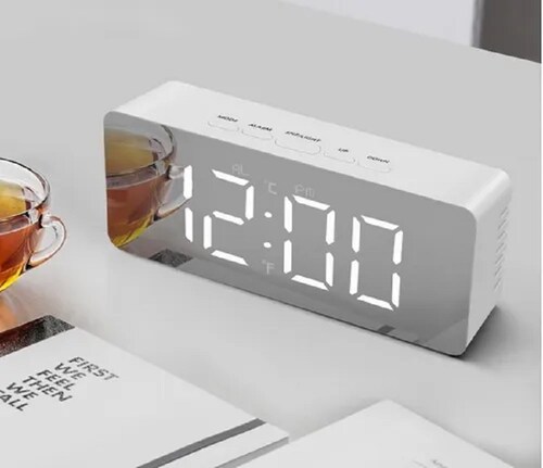 Reloj Espejo Led Digital